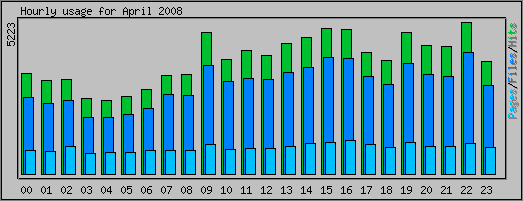 Hourly usage