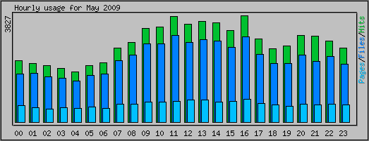 Hourly usage