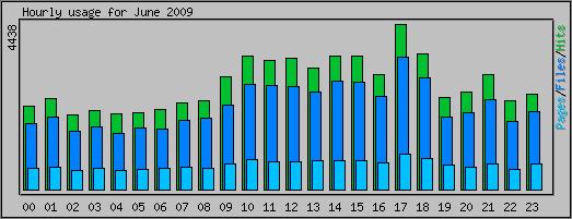 Hourly usage