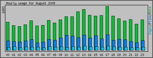 Hourly usage