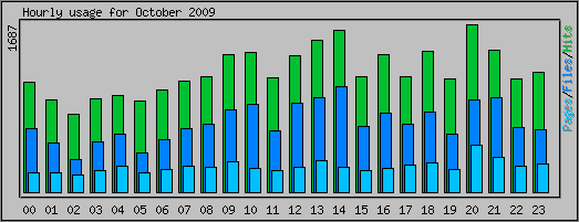 Hourly usage