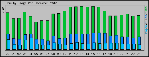 Hourly usage