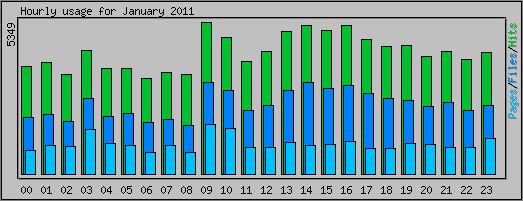 Hourly usage