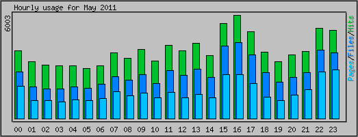 Hourly usage