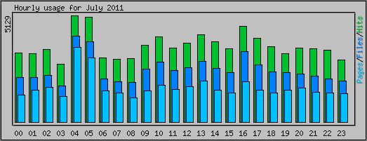 Hourly usage