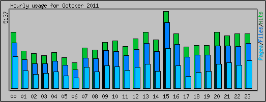 Hourly usage